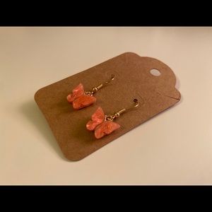 Cute trendy butterfly earrings